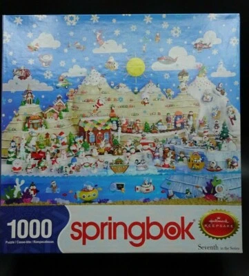 Springbok Hallmark Keepsake Puzzle/ Ornamental Wonderland / 1000 pcs #7 Preowned - Image 1 of 4