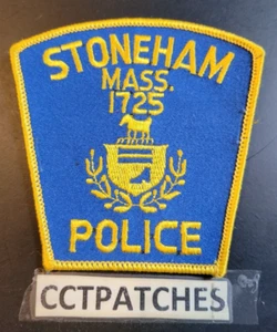 STONEHAM, MASSACHUSETTS POLICE SHOULDER PATCH MA - Picture 1 of 2