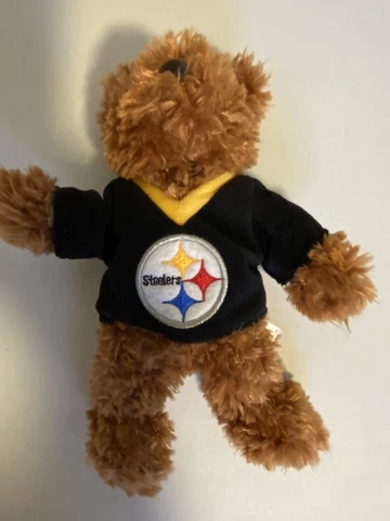 Pittsburgh Steelers Team Logo Plush Bear - Bears Authentic Team Brand Cover