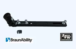 1 x Unwin HAL 3 Seat Fixture BLACK Clamp Runner Tracking Rail Minibus Van - Picture 1 of 7
