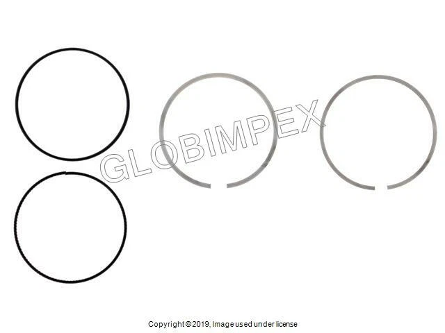 PORSCHE BOXSTER CAYENNE 2000-2006 Juego de anillos de pistón estándar (93,00 mm) (1) MAHLE  Foto 1 de 1