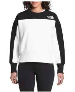 North Face Schwergewicht Reverse Weave Rundhalsausschnitt Sweatshirt Gr. schwarz/tnf weiß - Bild 1 von 6