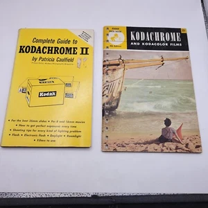 Libros de información de fotografía Kodachrome 1948 y Kodachrome II 1962 (Lote de 2) - Imagen 1 de 9