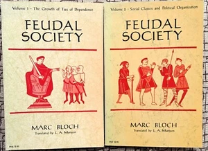 Feudal Society Vols 1 & 2 by Marc Bloch 1964 Univ Chicago Phoenix Books PB - Picture 1 of 5
