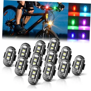 Wireless LED Strobe Lights Remote Control, 8 Colors USB Charing 12pods - Picture 1 of 7