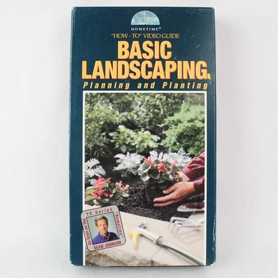 Hometime Basic Landscaping Planning and Planting VHS 1994 - Image 1 of 4