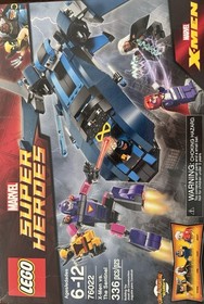 LEGO Marvel X-Men Vs. the Sentinel 76022 Set 336 Pieces Magneto Wolverine