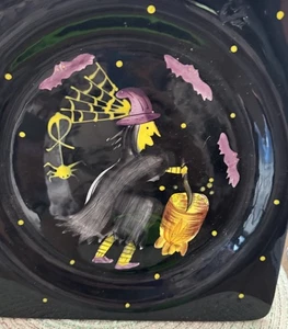 Gates Ware Hexe quadratischer Teller  - Bild 1 von 4