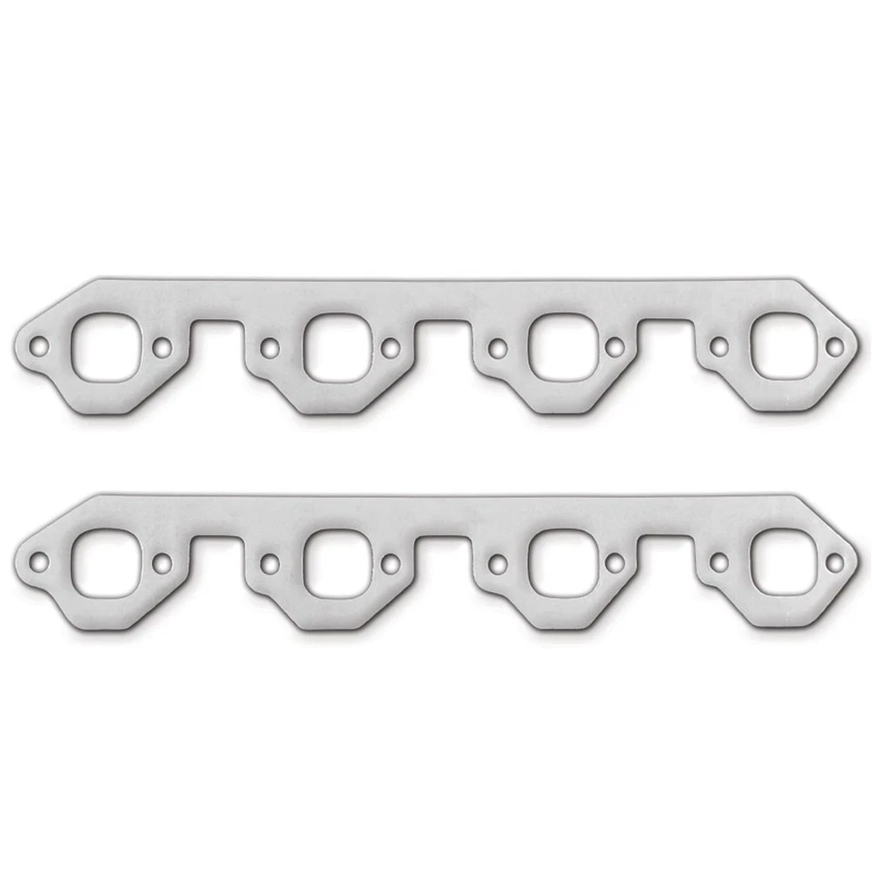 Remflex 排气垫圈 3018;石墨,方形端口适用于 88 - 98 福特 460 BBF — 第 1/1 张图片