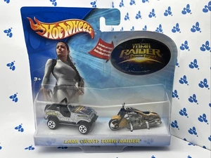 Hot Wheels- Tomb Raider Lara Croft & The Cradle of Life Action Pack Card Bent - Picture 1 of 14