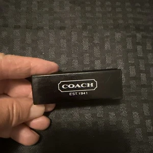 Vintage COACH Suede Bar Brush - Picture 1 of 6