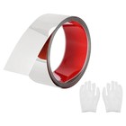Stainless Steel Molding Trim Self Adhesive Mirrored Silver 2 Inch x 9.8 Feet