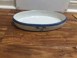 ROSENTHAL Kronach Germany 11" BÄCKER BLAUES EFEUBLATT einige Kerben - Bild 1 von 9