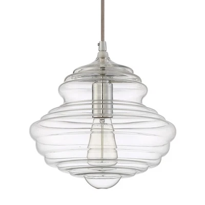 Craftmade P6101 Chrome Mini Pendant 1-Light 11"W Single Pendant - Image 1 of 3