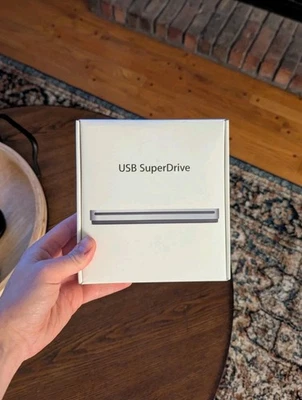 Apple SuperDrive: Modelo A1370, Unidade Óptica Externa, MacBook, USB (Testado) - Imagem 1 de 4