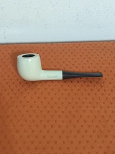 Pipa tabacco da biliardo vintage Venturi bianca manca pungiglione - Foto 1 di 11