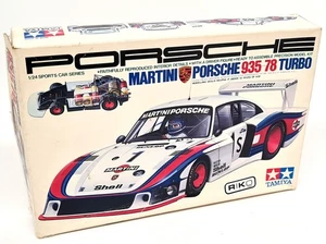 Tamiya 1/24 Porsche 935 78 Turbo Martini Race Car Plastic Scale Model Car Kit - Picture 1 of 7