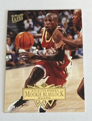 MOOKIE BLAYLOCK 1995-96 FLEER ULTRA CARD - Image 1 of 2