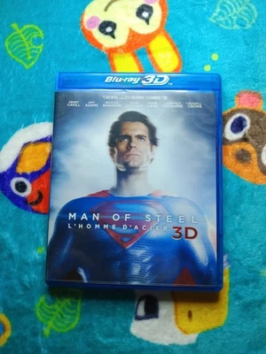 Man of Steel 3D (Blu-ray + DVD, 2013, 4-Disc Set) DC Henry Cavill  - Image 1 of 4
