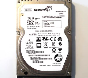 Seagate ST500LX003 1AC15G-030 DEM3 (W200) WU Cina 500 GB 2,5" disco rigido Sata 01/2012 - Foto 1 di 1