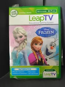 Leapfrog LeapTV Game - Disney Frozen - Math (Pre-K-1st Grade, 4-7 Years) - Picture 1 of 3