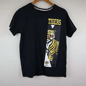 Richmond Tigers Youth Tshirt Size 16 Tee Black Graphic Print Shirt AFL Official - Picture 1 of 4