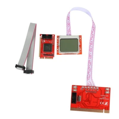 Dual Screen LCD Mini PCI-E PCI LPC Diagnostic Analyzer Test Debug Post Card - Image 1 of 4