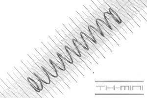 Resorte de presión 1,5 mm aplicado 20x112 mm 6 kg espiral acero inoxidable metal - Imagen 1 de 1