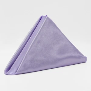 YCC Linens - 20 Inches Square Shiny Satin Napkins,Cloth Dinner Table Silk Napkin - Picture 1 of 106