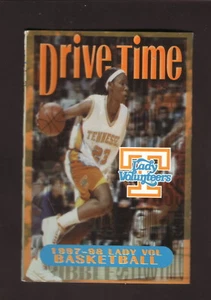 Chamique Holdsclaw--Voluntarios de Tennessee--1997-98 calendario de bolsillo de baloncesto - Imagen 1 de 2