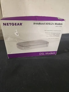 Netgear Broadband ADSL2 + Modem DSL DM111PSP White - Picture 1 of 8