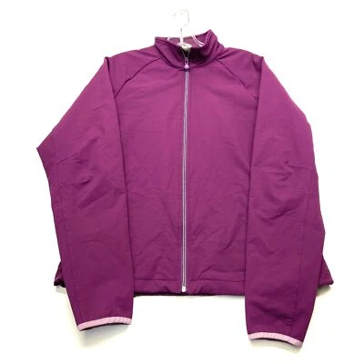 Merrell Let Get Outside Jacket Women Large Purple Full Zip Outdoor Raglan Sleeve - Image 1 of 4