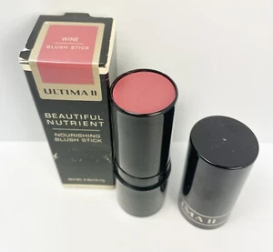 New in Box ULTIMA II Beautiful Nutrient Blush Stick WINE **RARE DISCONTINUED - Picture 1 of 3