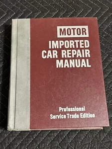 Vintage Motor Imported Car Repair Manual 5th edition 1975-1983 Buena Vista CO - Picture 1 of 7