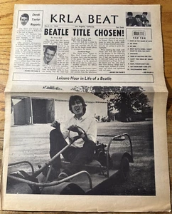 ROCK 'N' ROLL NEWS: 31. März 1965 Early KRLA BEAT That Needs the Beatles HILFE! - Bild 1 von 7