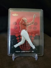 Ken Griffey Jr Cincinnati Reds #53 2004 Topps Finest Baseball Card (L3