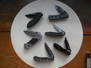 Lot of 6 Folding Knives Smith & Wesson Tactical 1st Response Extreme Ops Etc - Picture 1 of 15