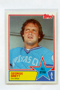 1983 TOPPS  ALL-STAR # 388   GEORGE BRETT , ROYALS