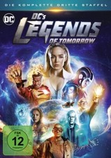 DC'S LEGENDS OF TOMORROW: STAFFEL 3 - VICTOR GARBER,BRANDON ROUTH,4 DVD NEU