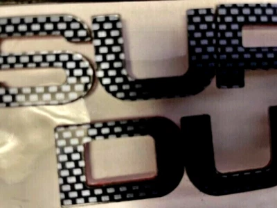 Para Ford F-450 Super Duty 2008-2016 NUEVA GUANTERA LETRAS CARBONO INSERTOS TABLERO Foto 1 de 4