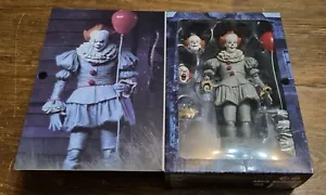 NECA (2017 IT THE MOVIE) ULTIMATE PENNYWISE 7" ACTION FIGURE CLOWN 2018 ORIGINAL - Picture 1 of 6