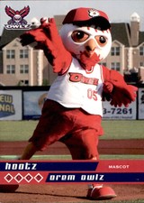 2005 Orem Owlz Grandstand #38 Mascot Hootz - NM Baseball Card