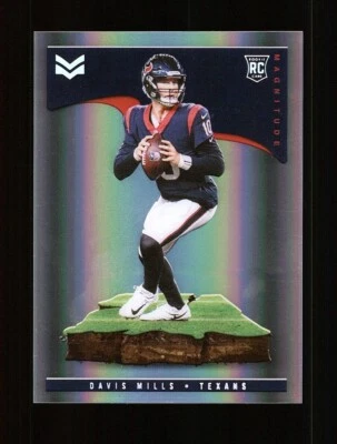 2021 CHRONICLES MAGNITUDE #MAG-14 DAVIS MILLS HOLO SILVER  ROOKIE RC /25 -TEXANS - Image 1 of 2