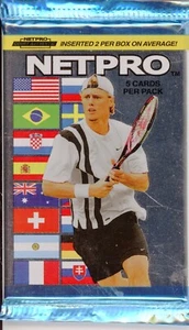 Netpro International Tennis 2003 paquete de 5 tarjetas sellado - Imagen 1 de 2