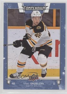 2017-18 Upper Deck Compendium Blue Matt Grzelcyk #627
