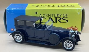 Solido Corgi Panhard Levassor 1925 Diecast Car 1:43 Navy Boxed AFJ6310 VGC - Picture 1 of 15