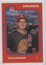 1989 Grand Slam Arkansas Travelers Steve Mumaw #14