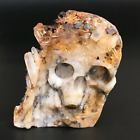 Natural+crystal%2C+quartz+cluster+mineral+specimen%2C+hand+carved+++skull