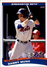 2013 Binghamton Mets Choice #20 Danny Muno Picayune Mississippi MS Baseball Card