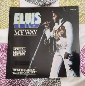Elvis Presley My Way/America 1977 Canada 7" single sealed copy red vinyl Rare - Picture 1 of 2